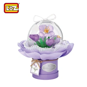 LZ1297 LOZ  LEDLİ ORKİDE BUKETİ  BLOCK OYUNCAK 272 PARÇA