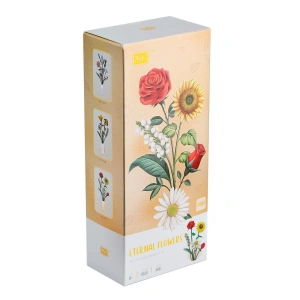 LZ1659 LOZ Eternal Flowers Serisi - Her Zaman Güneşe Doğru 568 Parça Yapım Seti