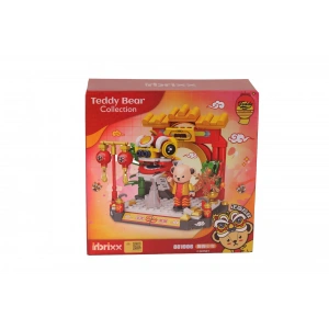 P881006 PANLOS ÇİN EJDERHASI İLE TEDDY 254 PARÇA BLOCK OYUNCAK