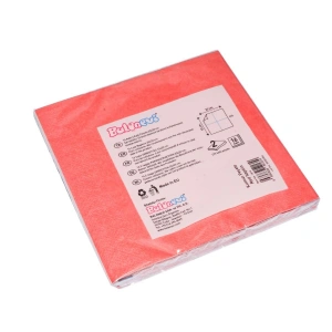 TPL1610 Kırmızı, 16 adet Peçete, 33x33 cm