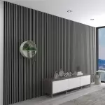 Akustik Duvar Paneli 61x278 cm MDF Lake Gri