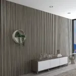 MDF Akustik Duvar Paneli 60×278 cm – İnci