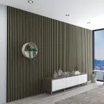 MDF Akustik Duvar Paneli 60×278 cm – İstiridye