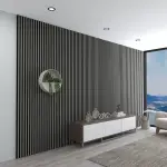 MDF Akustik Duvar Paneli 60×278 cm – Lake Gri