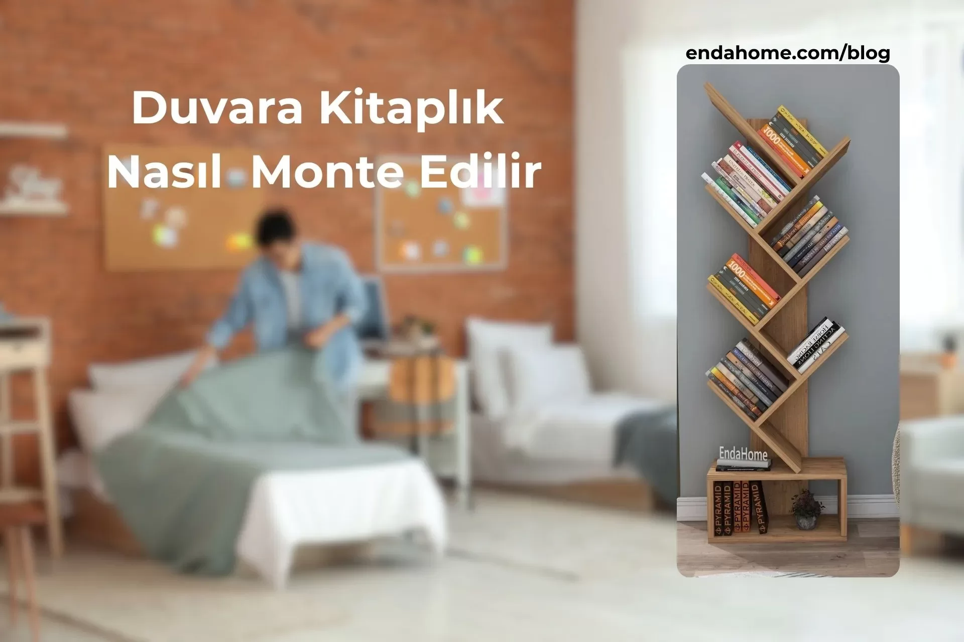 Duvara Kitaplık Nasıl Monte Edilir?