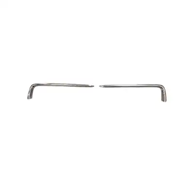 ÖN TAMPON ÜST NİKELAJI (SET) 1608322980 / BERLİNGO PARTNER