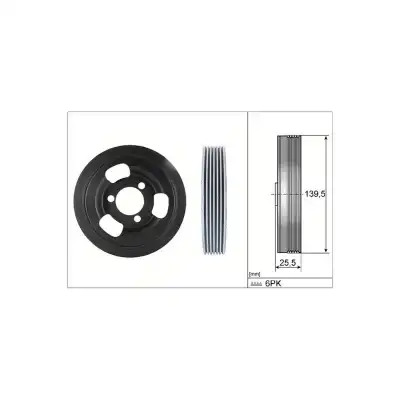 KRANK KASNAĞI 0515T2 / C3 C4 PİCASSO C5 CELYSEE DS5 DS7 DS9 2008 207 208 3008 301 308 5008 508 RCZ