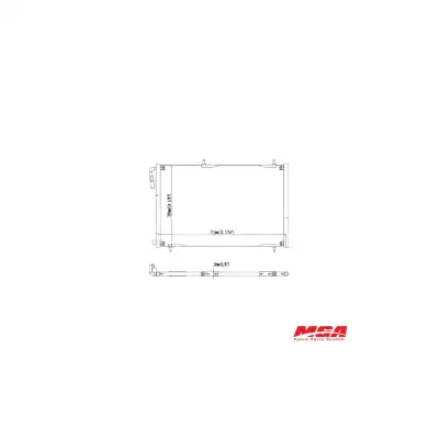 KLİMA RADYATÖRÜ 6455CJ / 206 206+