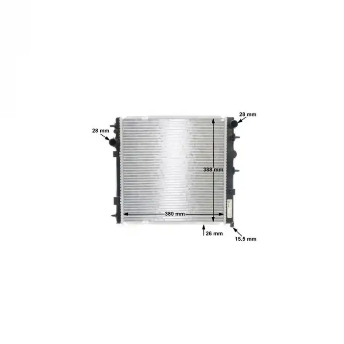 SU RADYATÖRÜ BRAZING 1330Q5 / C2 C3 AİRCROSS C4 CACTUS 2008 207 208