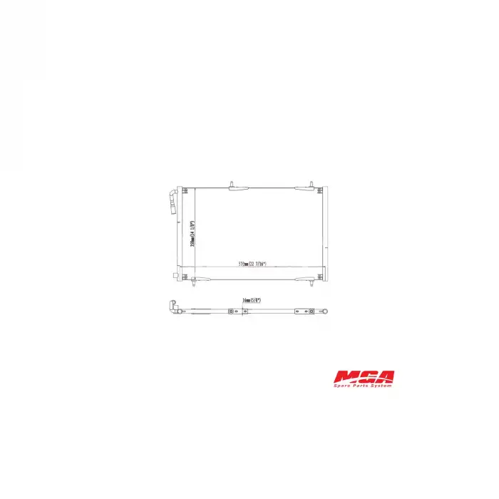 KLİMA RADYATÖRÜ 6455CJ / 206 206+