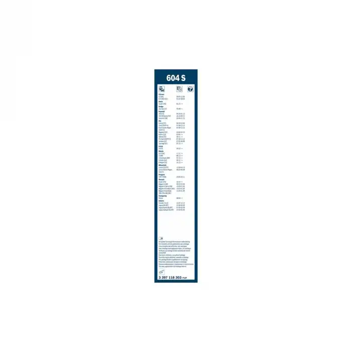 ÖN SİLECEK SÜPÜRGESİ TAKIM 600+450 MM 6423L6 / C2 C3