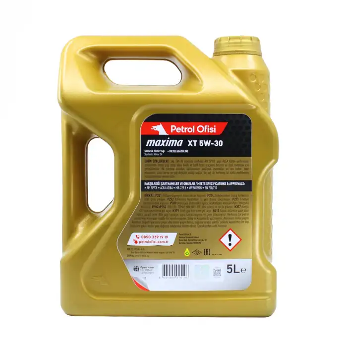 MOTOR YAĞI 5W30 XT 5LT PARTİKÜLSÜZ 6053005XT / TÜM PEUGEOT CİTROEN