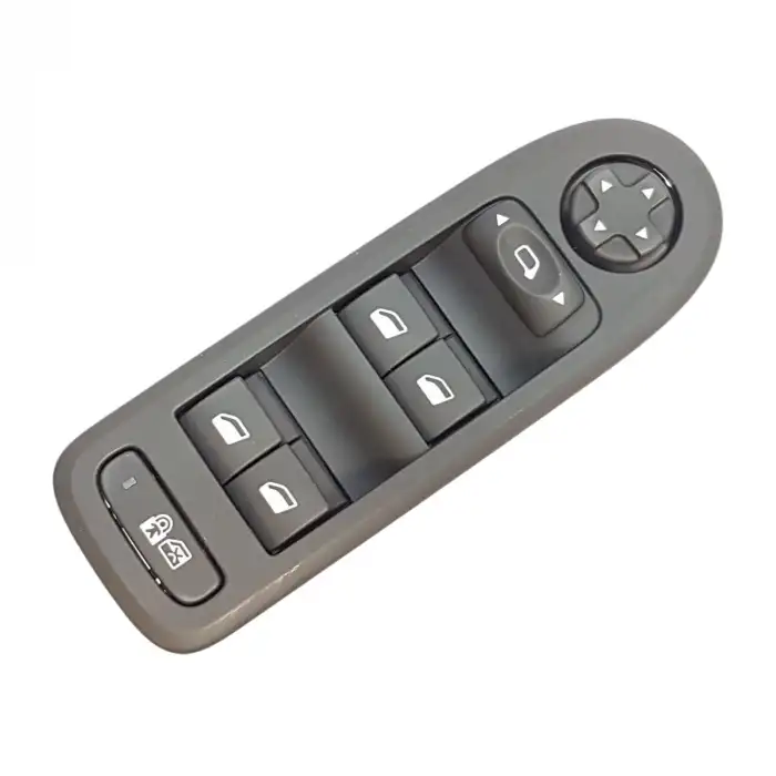 CAM AÇMA DÜĞMESİ ÖN SOL DÖRTLÜ ÇERÇEVELİ AYNA AYAR DÜĞMELİ (KATLAMASIZ-26 PİN) 649026 / C5 3008 308