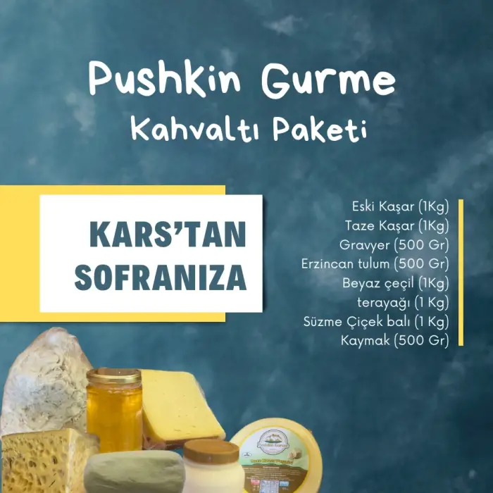 Pushkin Gurme Kahvaltı Paketi