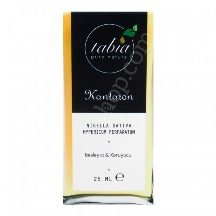 Tabia Kantaron Yağı 25 ml (Çörekotu Yağında Çözülmüş)