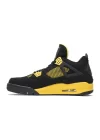 Air Jordan 4 Retro Black Yellow Thunder