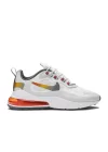 Air Max 270 React Summit White Metallic Gold