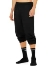 Alo Unisex Throwback Sock Black