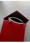 Cartier Çivi Bileklik Taşsız Silver