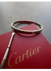 Cartier Kelepçe Vidalı Bileklik Silver