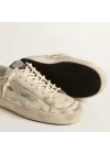 Golden Goose White Stardan Distressed Low-top Trainers