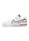 Nike Air Force 1 React White Black Red