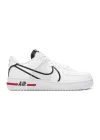 Nike Air Force 1 React White Black Red