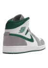 Nike Air Jordan 1 Grey Green Mıd