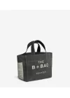 The B + Bag Bonheur Canvas Ghost Gray