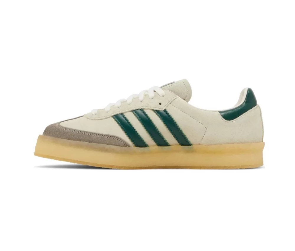 Adidas Clarks 8th Street Samba by Ronnie Fieg Chalk White Green