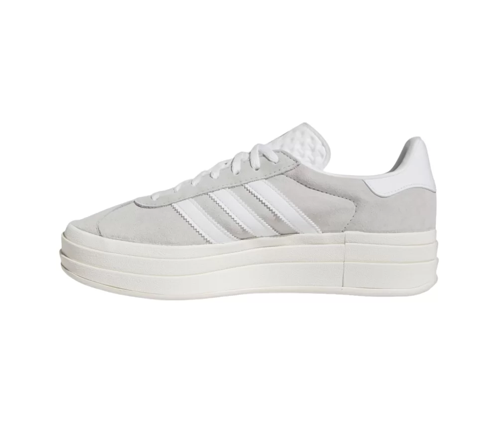 Adidas Gazelle Bold Grey White