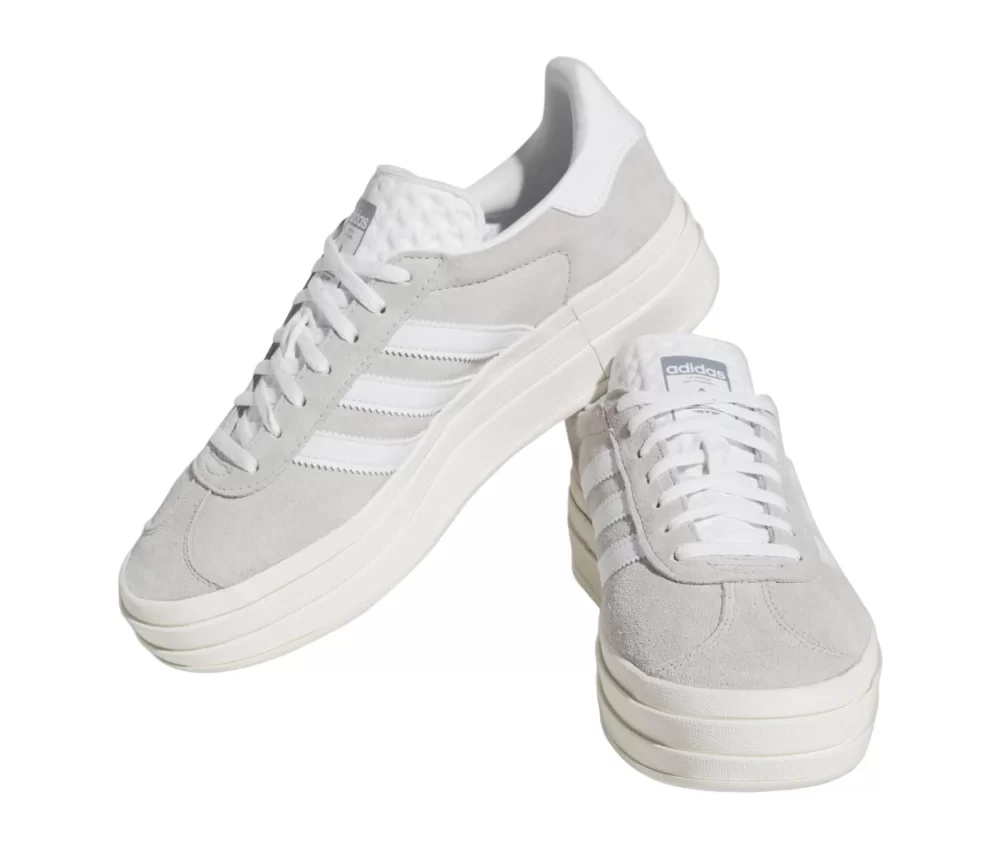 Adidas Gazelle Bold Grey White