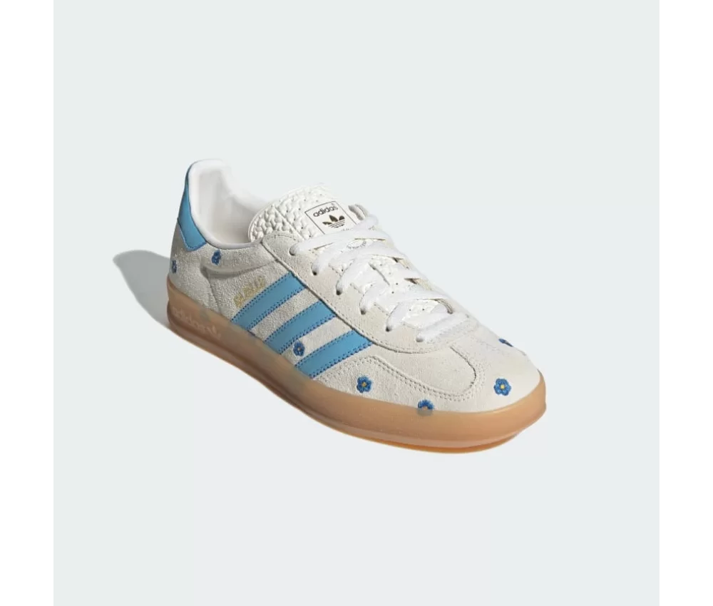 Adidas Originals Gazelle Indoor Light Blue Floral