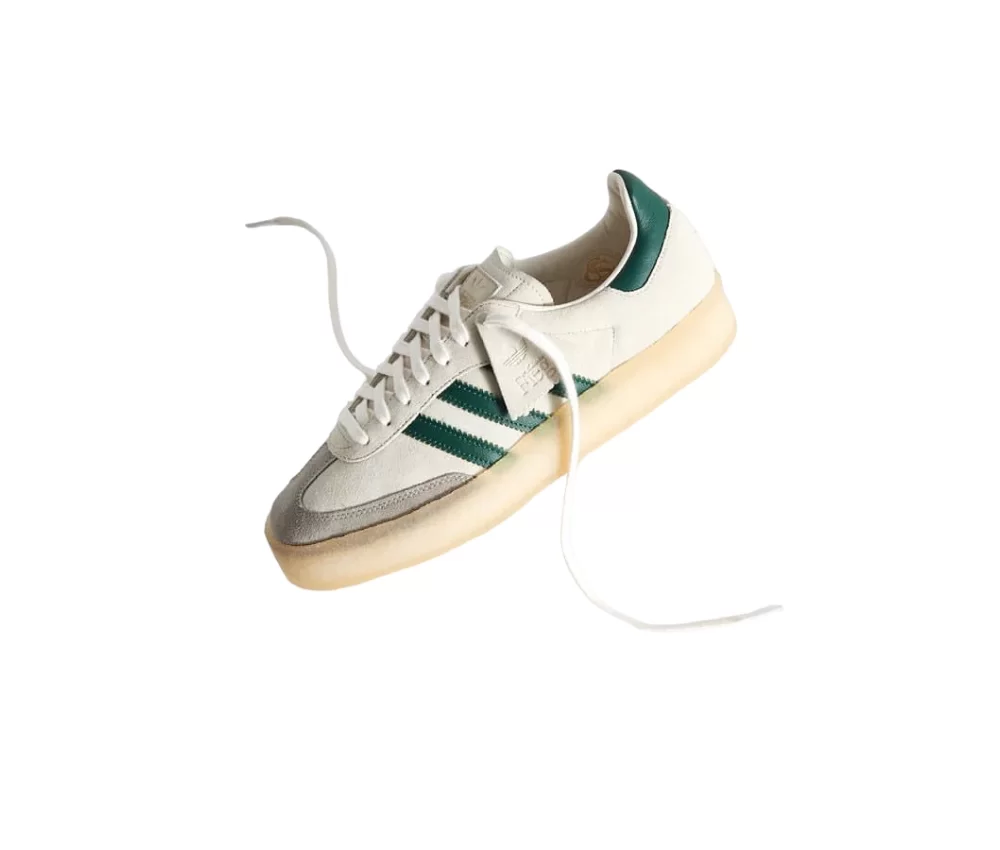 Adidas Ronnie Fieg Street Samba Chalk White Green