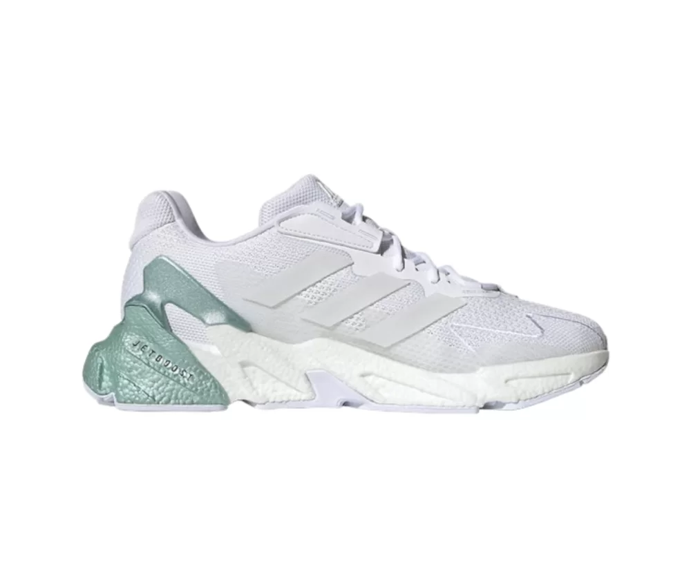 Adidas X9000L4 White Metallic Green