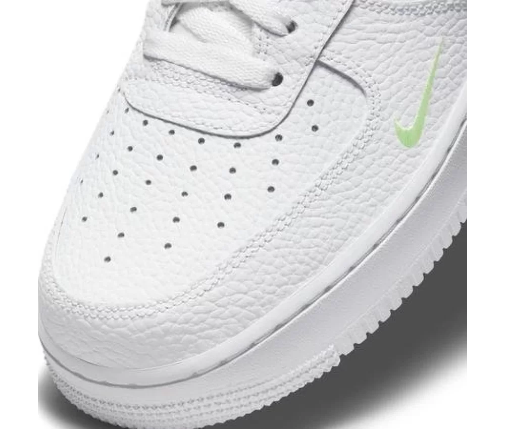 Air Force 1 Low White Aquamarine Lime Glow Off Noir