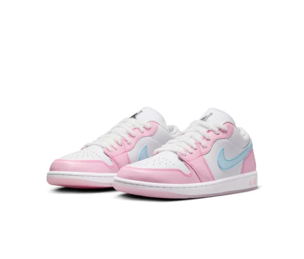 Air Jordan 1 Low SE Paw Print Pink Foam