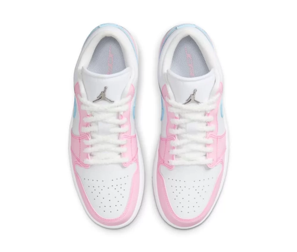 Air Jordan 1 Low SE Paw Print Pink Foam