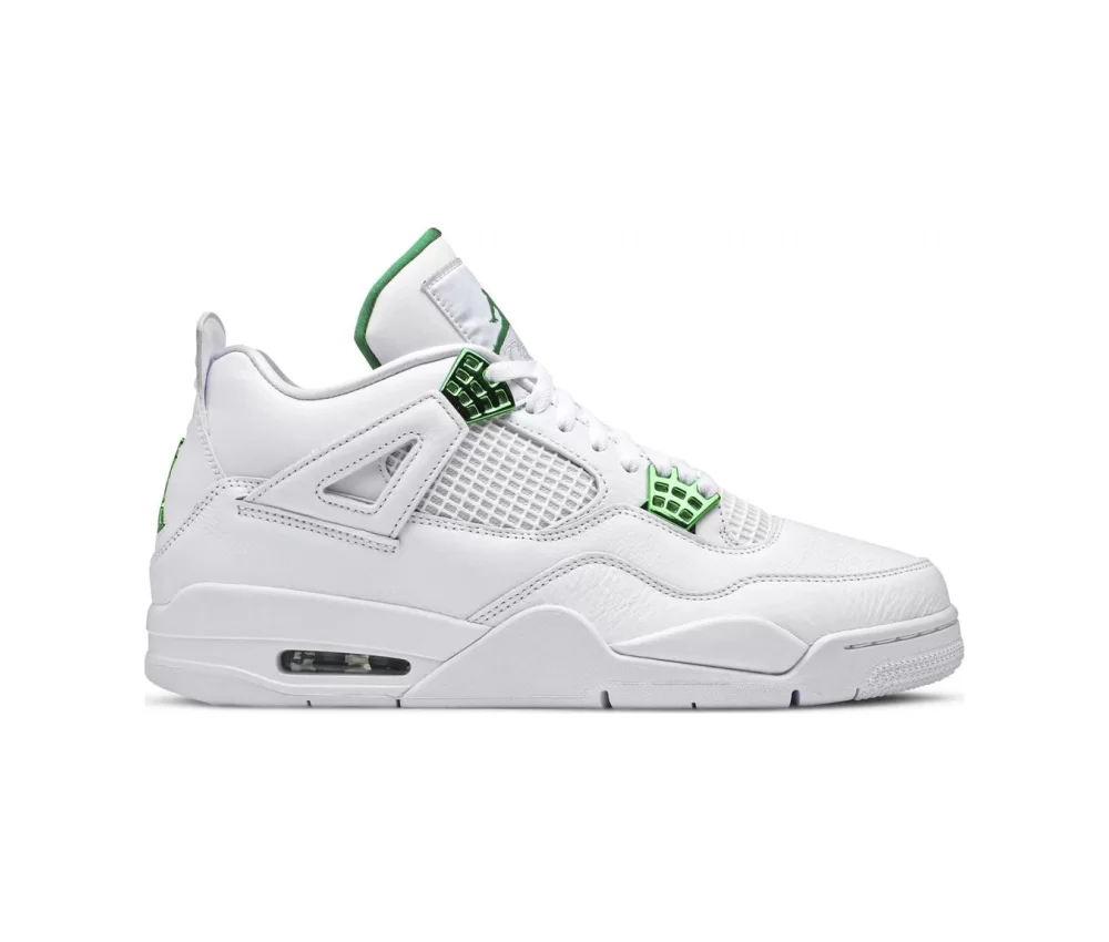 Air Jordan 4 Retro Metallic Pine Green