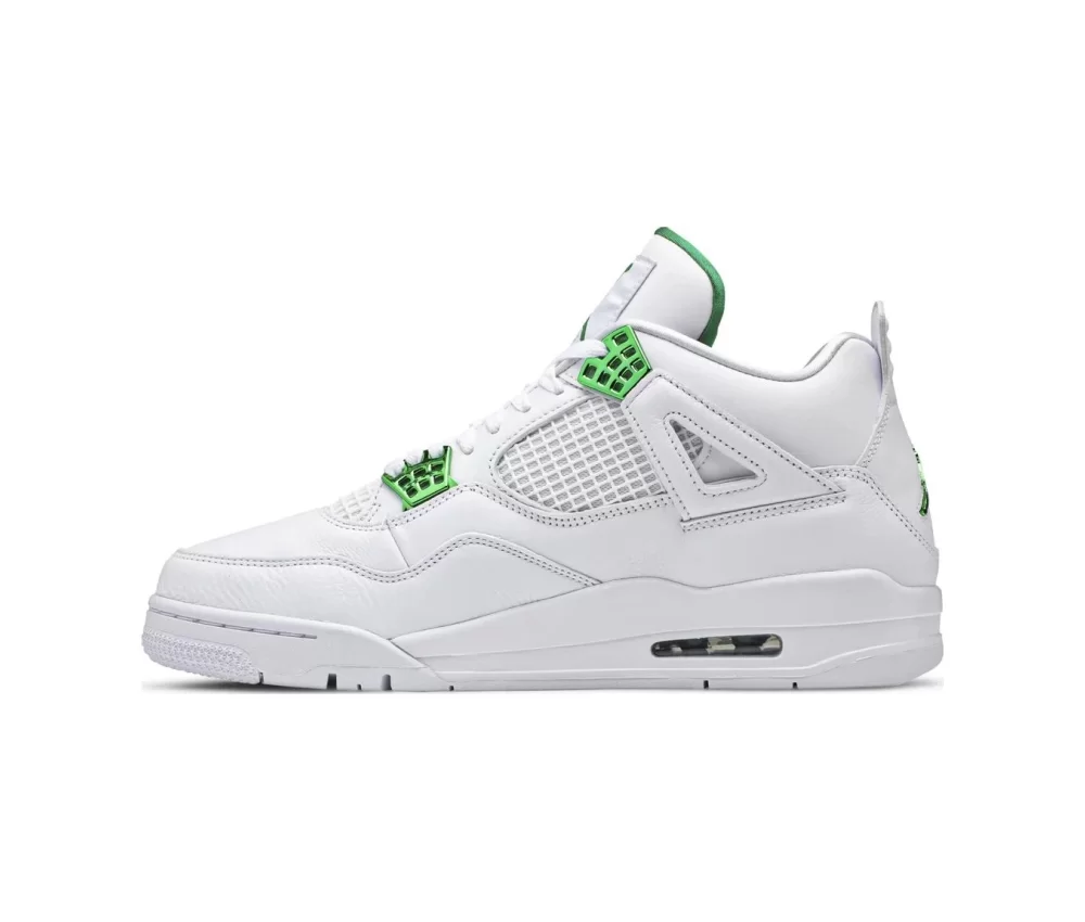 Air Jordan 4 Retro Metallic Pine Green