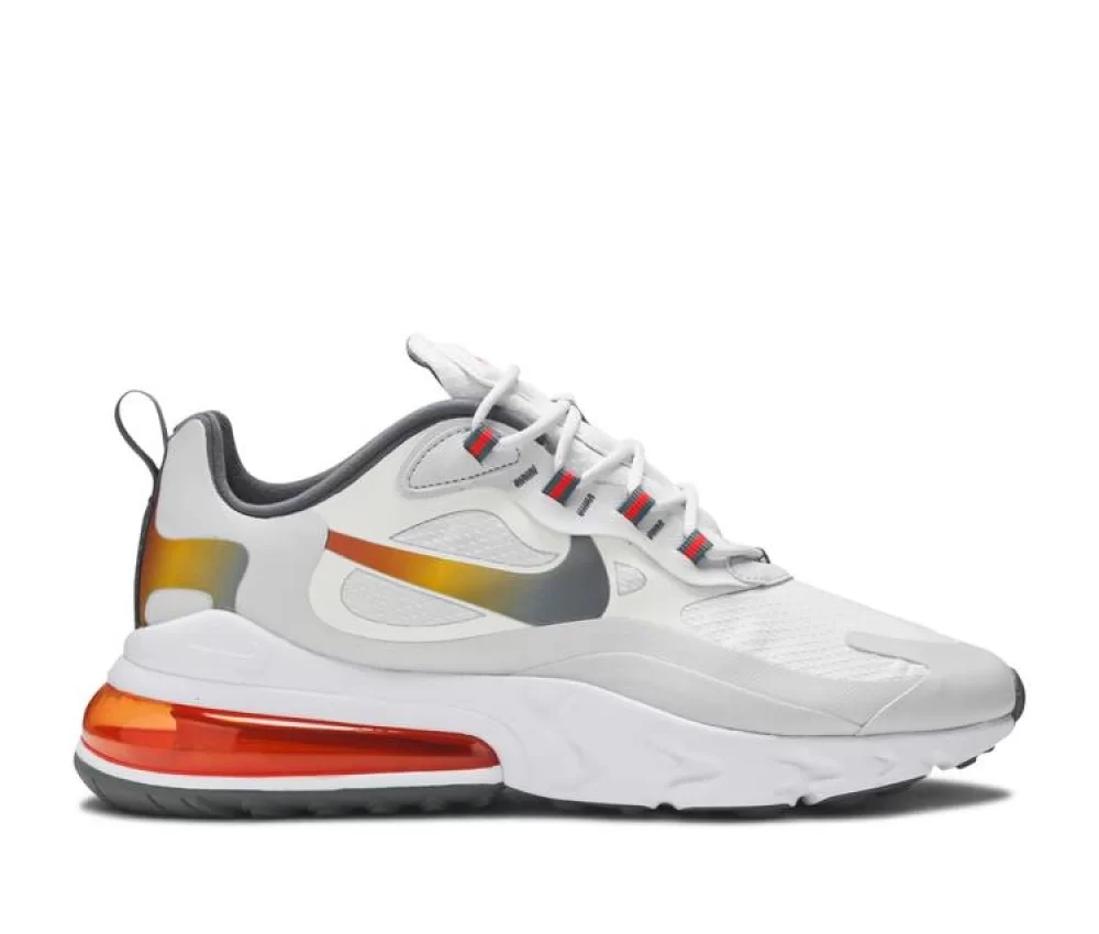 Air Max 270 React Summit White Metallic Gold