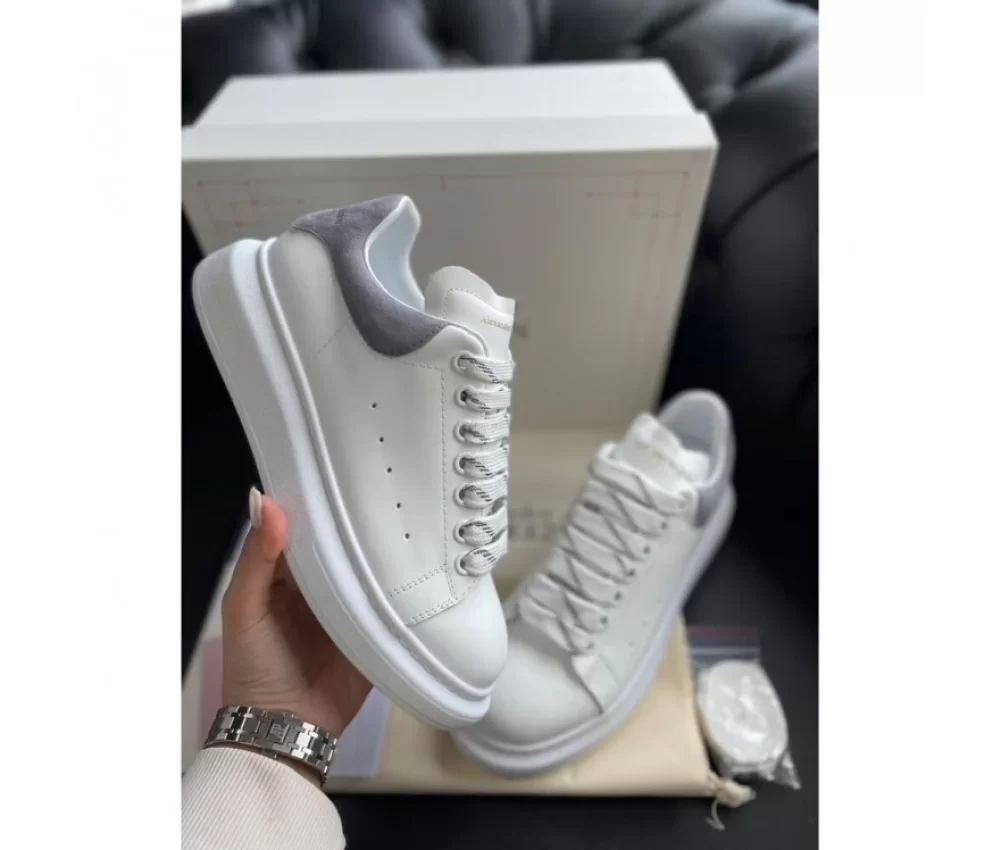 Alexander Mcqueen White-Grey