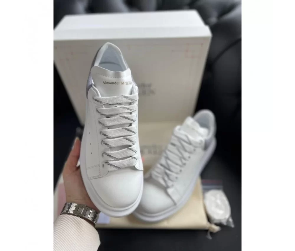 Alexander Mcqueen White-Grey