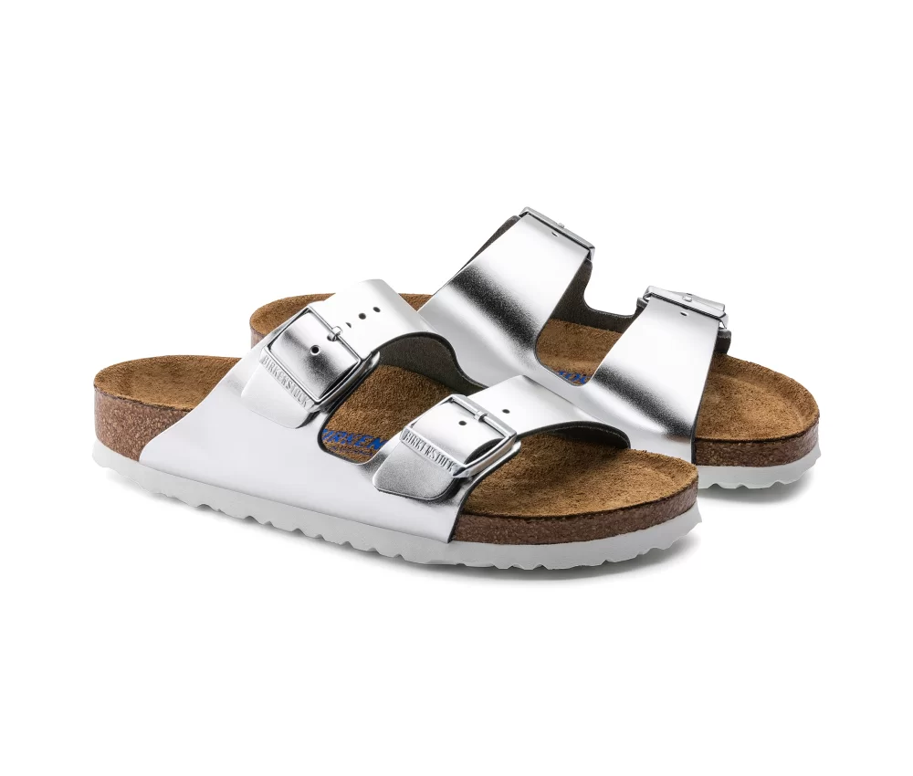 Birkenstock Arizona Silver