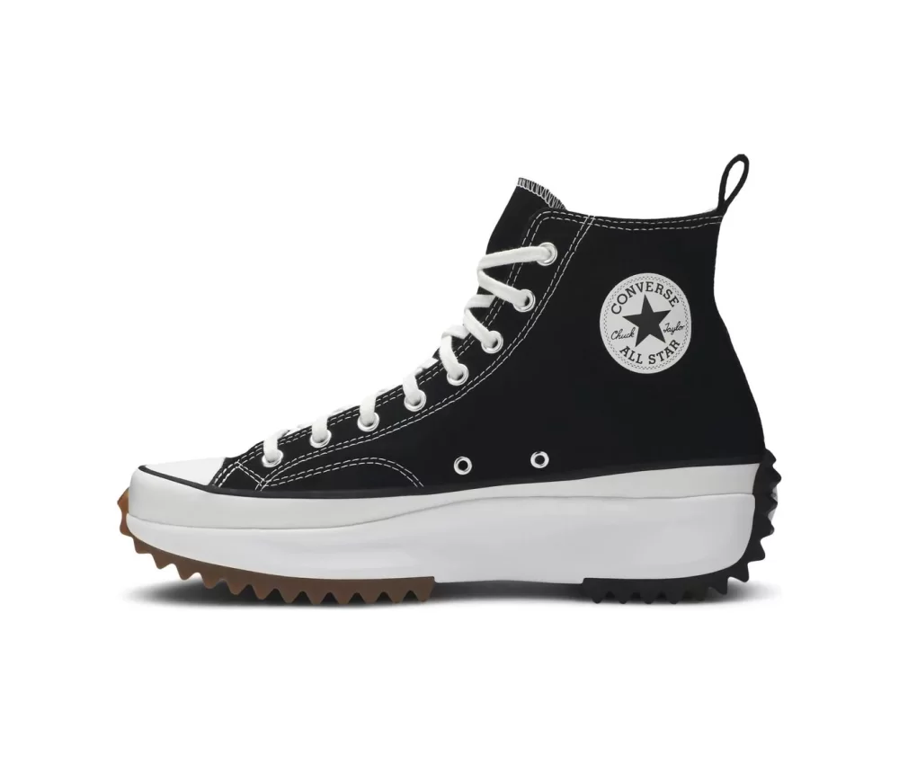 Converse Run Star Hike Hi Black White Gum