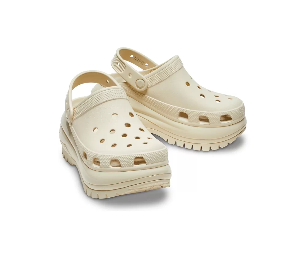 Crocs Classic Crush Clog Beige