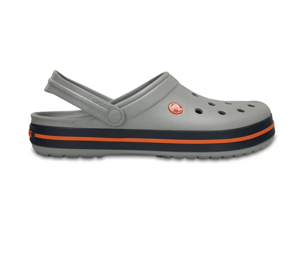 Crocs Crocband Light Grey Navy