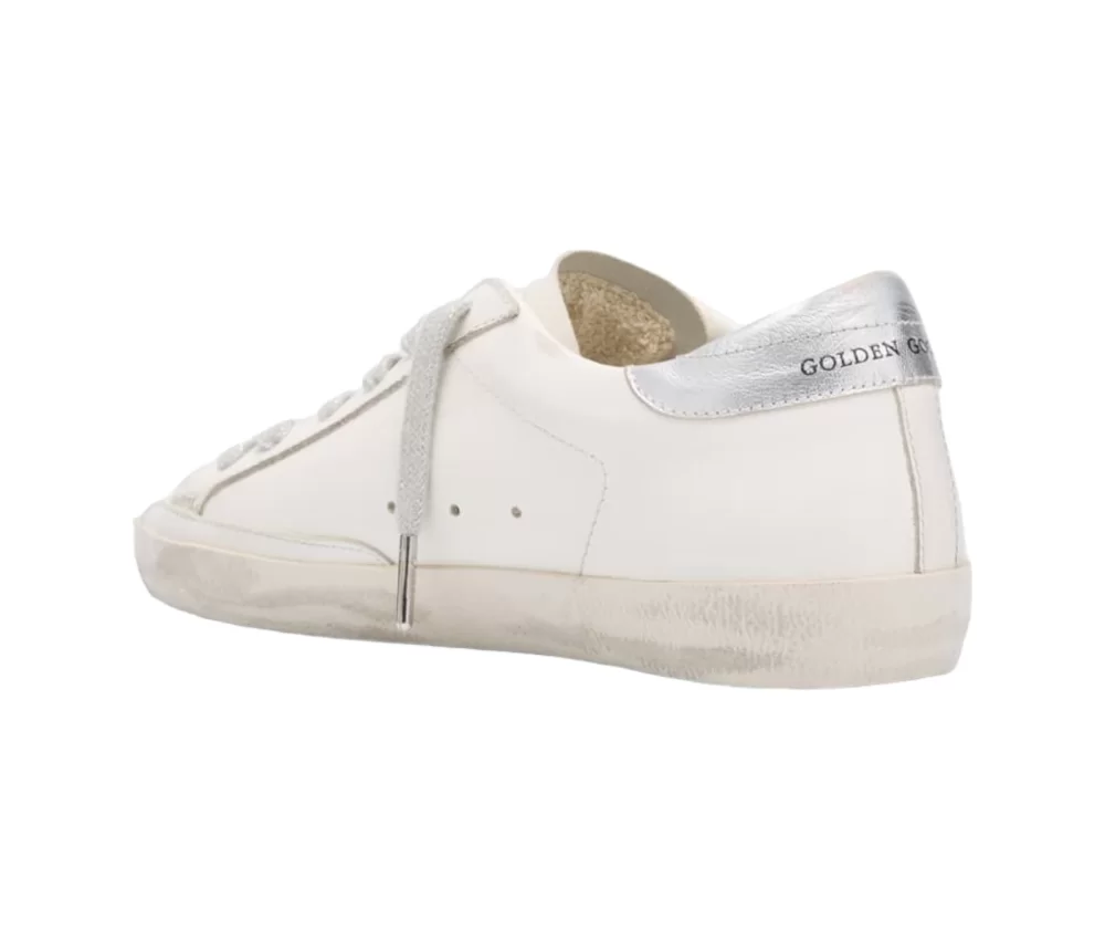 Golden Goose Superstar Swarovski Leather Low-Top Sneakers