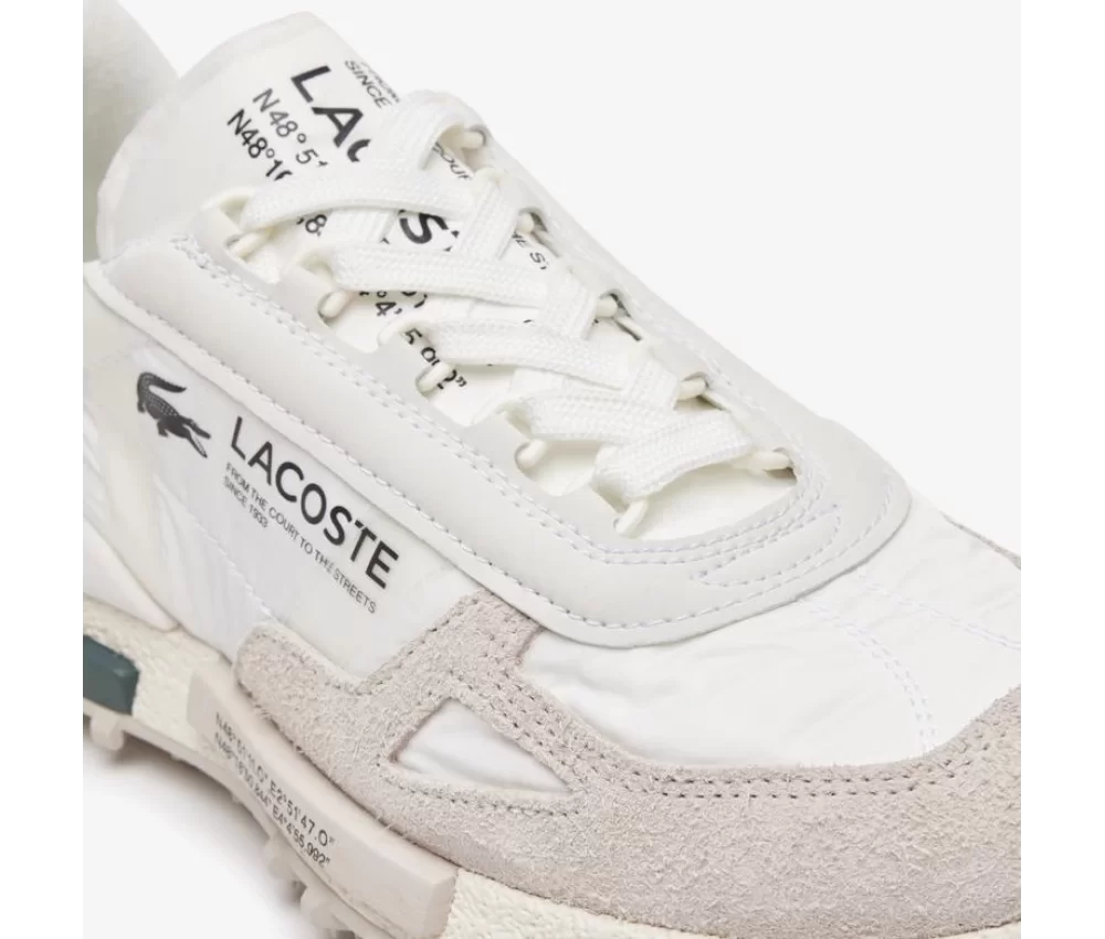 Lacoste SPORT Elite Active Erkek Beyaz Yeşil Sneaker