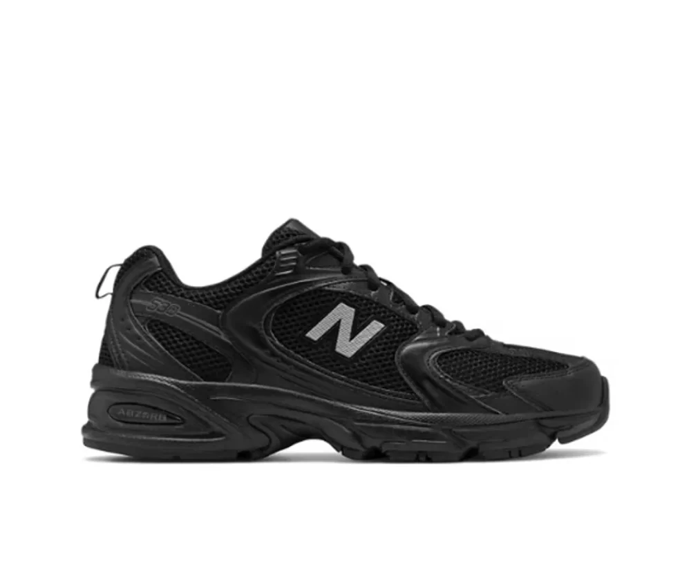 New Balance 530 Black Silver Metallic